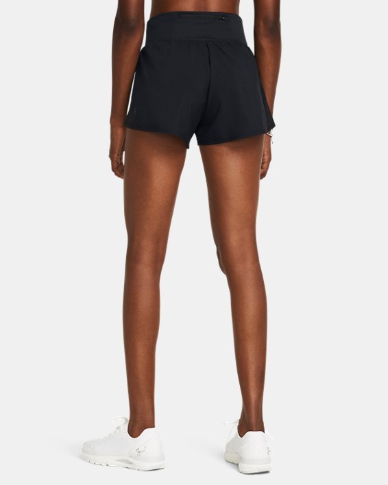 Women's UA Fly-By Elite 3" Shorts, Black, pdpMainDesktop image number 1
